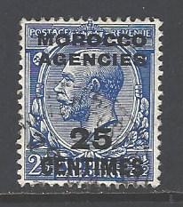 Great Britain Morocco Sc # 405 used (RS)