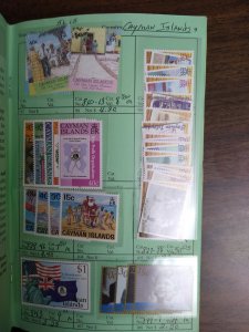 Retired APS circuit book: Cayman Islands mostly MNH CV about $550