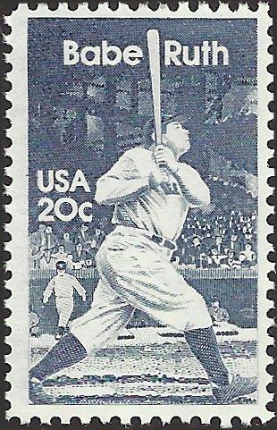 # 2046 MINT NEVER HINGED BABE RUTH