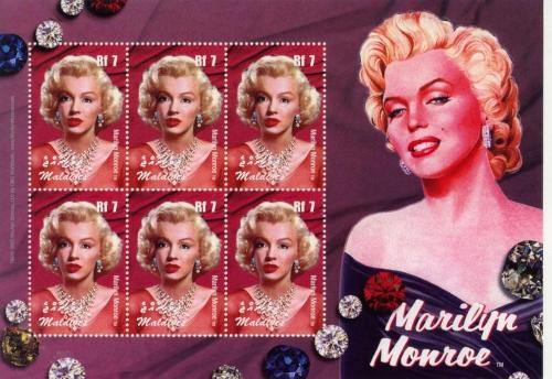 2004 Maldives Marilyn Monroe MS6 2824 MNH