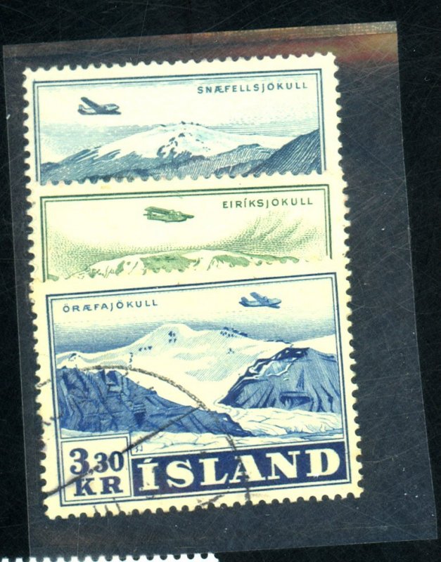 ICELAND #C27-9 USED VF Cat $26