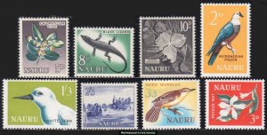 Nauru Scott 49-56 Mint never hinged.