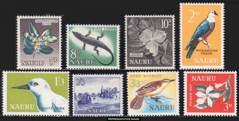 Nauru Scott 49-56 Mint never hinged.