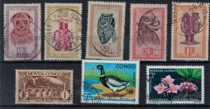 Congo - Assortment of 20 Used Stamps