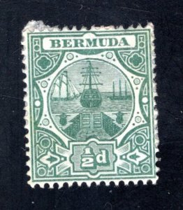 BERMUDA #33, VF, Unused,  CV $25.00   ...   0650035