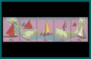 Cocos 1994 Postal Service, 45c MNH  292,SG311-SG315