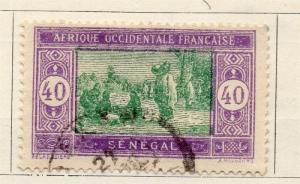 Senegal 1914 Early Issue Fine Used 40c. 150060