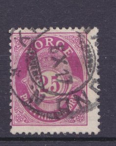 EARLY ISSUED NORWAY FINE USED  POSTAL MARK