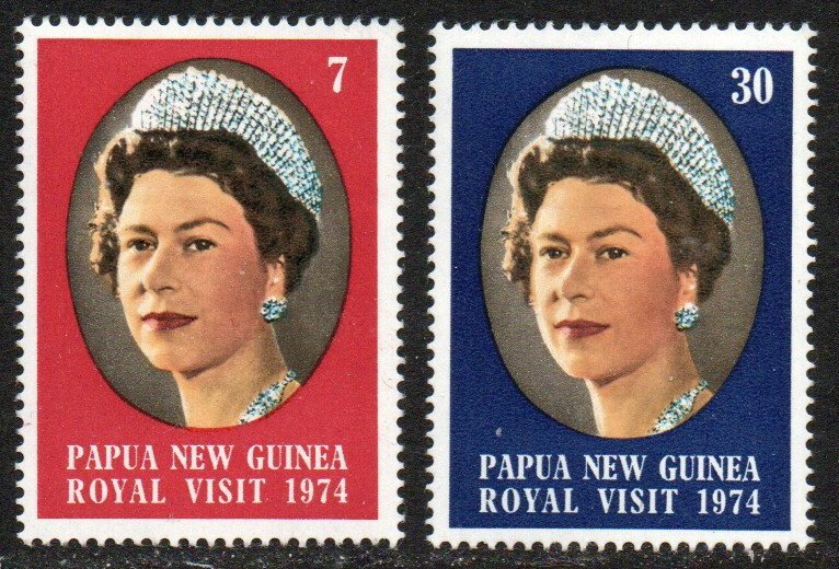 Papua New Guinea Sc #397-398 Mint Hinged