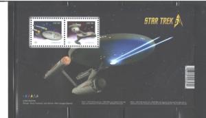 ​CANADA,2016 STAR TREK MS. #2916a
