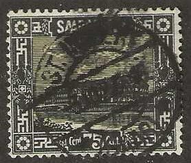 Saar 112, used, 1923,      (s48)