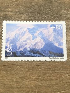 Scott #C137, 80¢, AIRMAIL - MOUNT MCKINLEY - Single - MINT NH -  (2001)