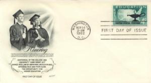 1962 Higher Education (Scott 1206) Fleetwood FDC