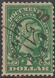 R240a $1.00 Documentary Stamp (1917) Used