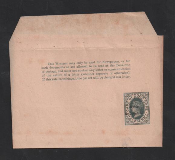 Bechuanaland QV overprint on COGH Wrapped unused HG 1 WS13329