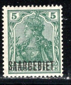 Saar - Scott # 41, mint nh