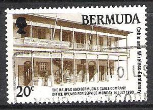 Bermuda #601 Cable Centenary Used