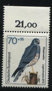Germany B499       MNH Margin Number 