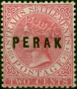 Perak 1883 2c Pale Rose SG11 Fine Unused