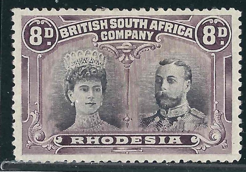 Rhodesia 109 SG 146 MH VF 1910 SCV $190.00