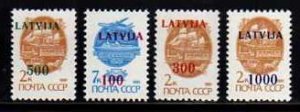 Latvia MNH SC# 308-11 Designs