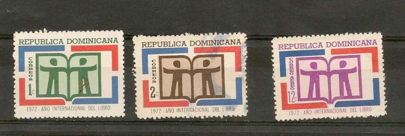 DOMINICAN REPUBLIC STAMPS MNH/USED BOOK YEAR 1972 A200 # LA9