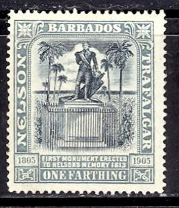 Barbados 102 mint hinged SCV $ 14.00 (RS)