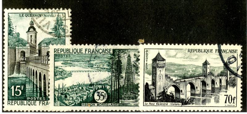 FRANCE 837-9 USED  SCV $3.25   BIN $1.50