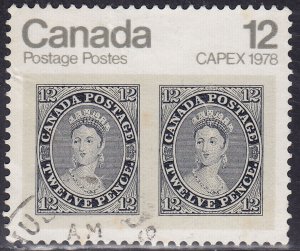 Canada 753 Queen Victoria CAPEX '78 12¢ 1978