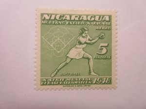 NICARAGUA Scott C308, MINT HINGED Cat $5