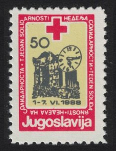 Yugoslavia Obligatory Tax Solidarity Week Red Cross 1988 MNH SG#2459