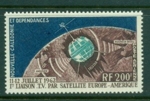 New Caledonia 1962 Telstar satellite MUH