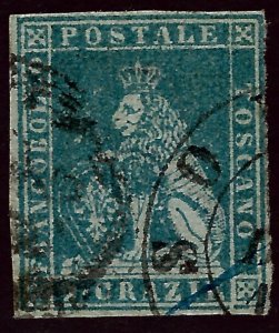 Tuscany Italy SC#13 Used F-VF hr SCV$200.00...Worth an Extra Look!