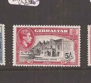 GIBRALTAR (0707c) KGVI SG129B  P13  MOG 