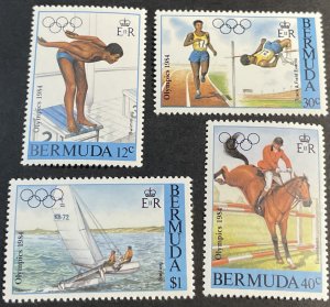BERMUDA # 453-456--MINT/NEVER HINGED--COMPLETE SET--1984