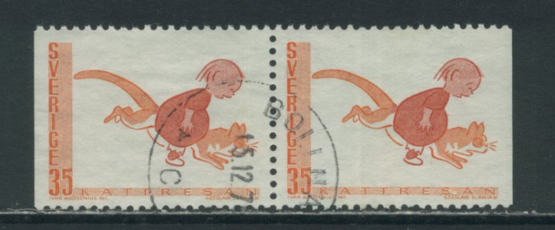 Sweden 841  Used pair (14