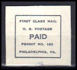 Permit Philadelphia, PA. E1828