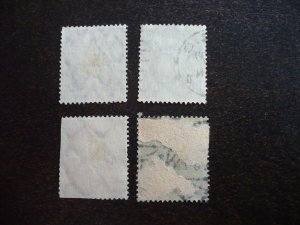 Stamps - Germany - Scott# 168, 172, 175, 222 - Used Partial Set of 4 Stamps