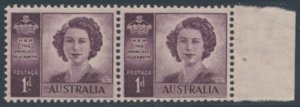 Australia SC# 215 *  SG 222ab  MNH  no wmk coil pair   see details & scans