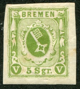 Bremen  Sc.#  4  MH  reprint