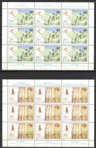 Yugoslavia Sc# 1685-1686 MNH Pane/9 1984 Nature