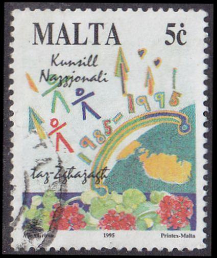 Malta 1995 SG983 Used