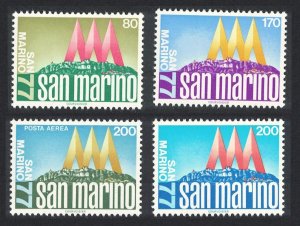 San Marino 'San Marino 77' Stamp Exhibition 4v 1977 MNH SG#1068-1071