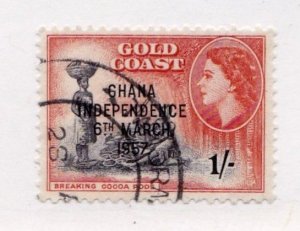 Ghana stamp #10, used