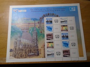 United Nations  Vienna  #  2008 special   MNH   complete sheet