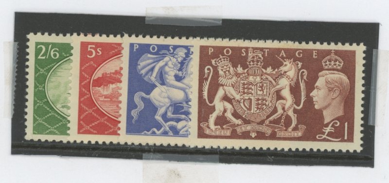 Great Britain #286-289 Mint (NH) Single (Complete Set)