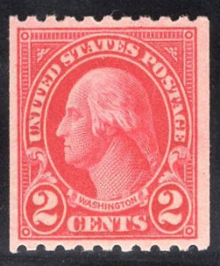 US STAMPS #606  MINT OG NH LOT #21117