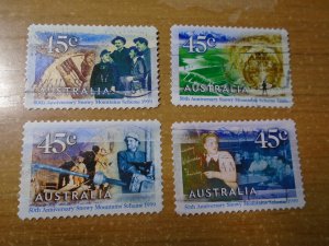 Australia  #  1769-72  used