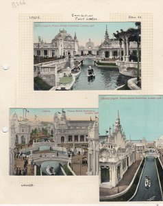 British Exhibition 1908 Stamps Postcards Ref: R7654