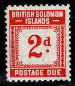 British Solomon Islands Scott J2 MH* 1940 Postage due stamp